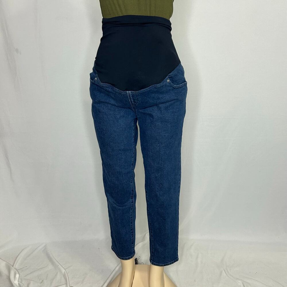 Isabel by Ingrid Isabel Maternity Jeans Sz 8 NWOT 80’s Slim Straight Ankle Denim